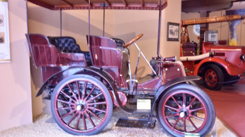 Vintage car in the Transport Museum